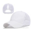 Anpassung Acryl -Pferdeschwanz -Seitenstreifen Trucker Caps